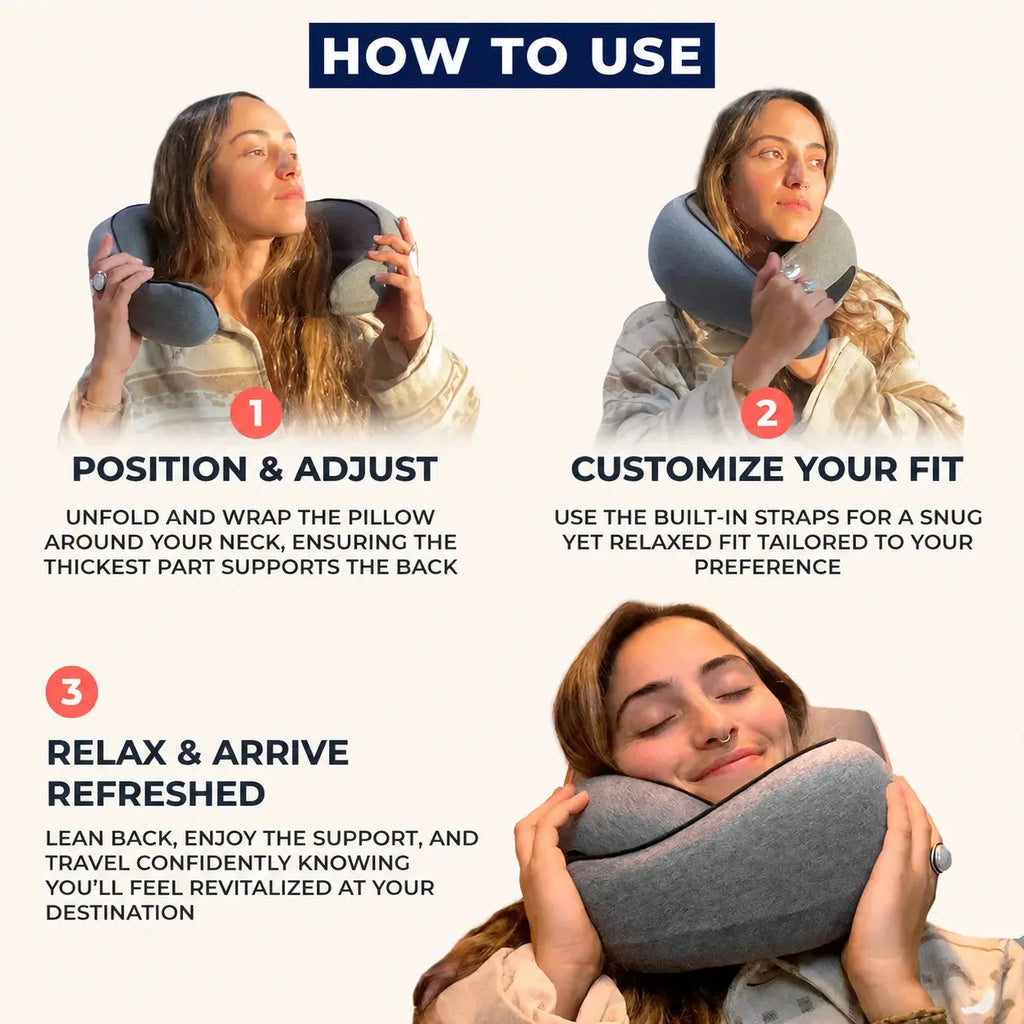 Ergonomic Travel Neck Pillow